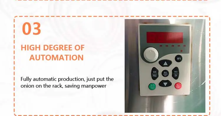 Automatic Used White Spring Peeling Machine Finis Topnotch Onion Peeler manufacture