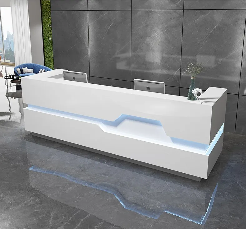 10 ft reception desk