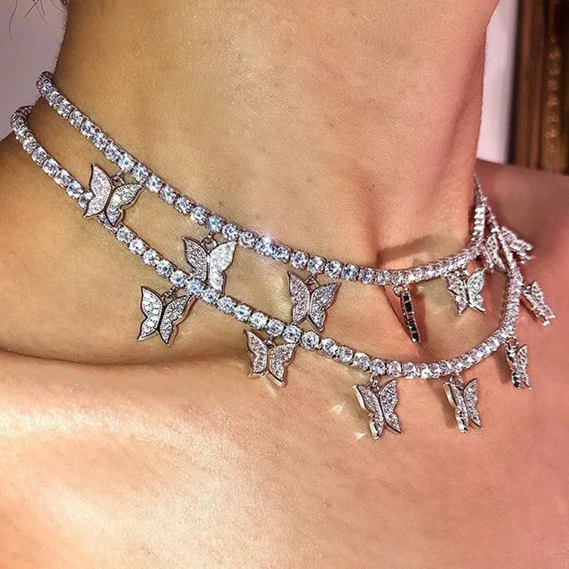 18k Gold Plated Fully Iced Out Crystal 