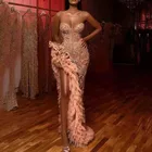 Spring New European And American Women's Annual Meeting Tassel Tail Sexy Sequin Strapless Dress