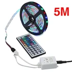 Rgb Led Light Strip YJN5604 2835 IR 12V Waterproof 5M 270LED 44 Key RGB Led Light Strips With Remote