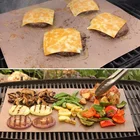 Fire Fire Retardant Grill Mat Hot Selling Non-stick Fire Retardant BBQ Grill Mat With Copper Color
