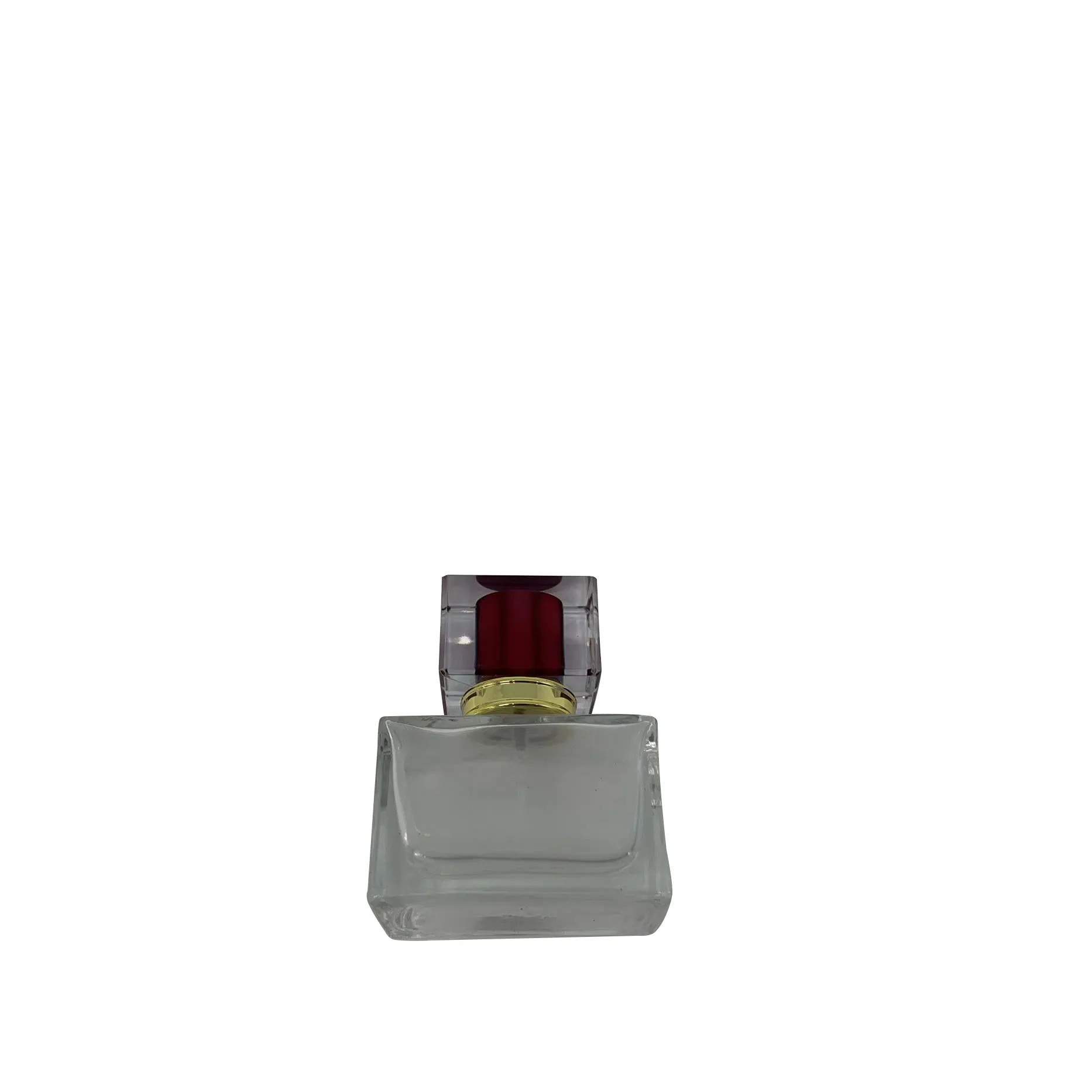 product 30ml flat square glass perfume bottle-35