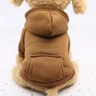 Dogs Coat New Arrival Fashionable Cotton Solid Color Teddy Sports Hoodie Dogs Jacket Coat Apparel Pet Cloth//