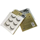 Natural Extension Natural Handmade Amazon Hot Sale 3 Pairs Suit Eyelash Mink Pure Natural Eyelash Extension