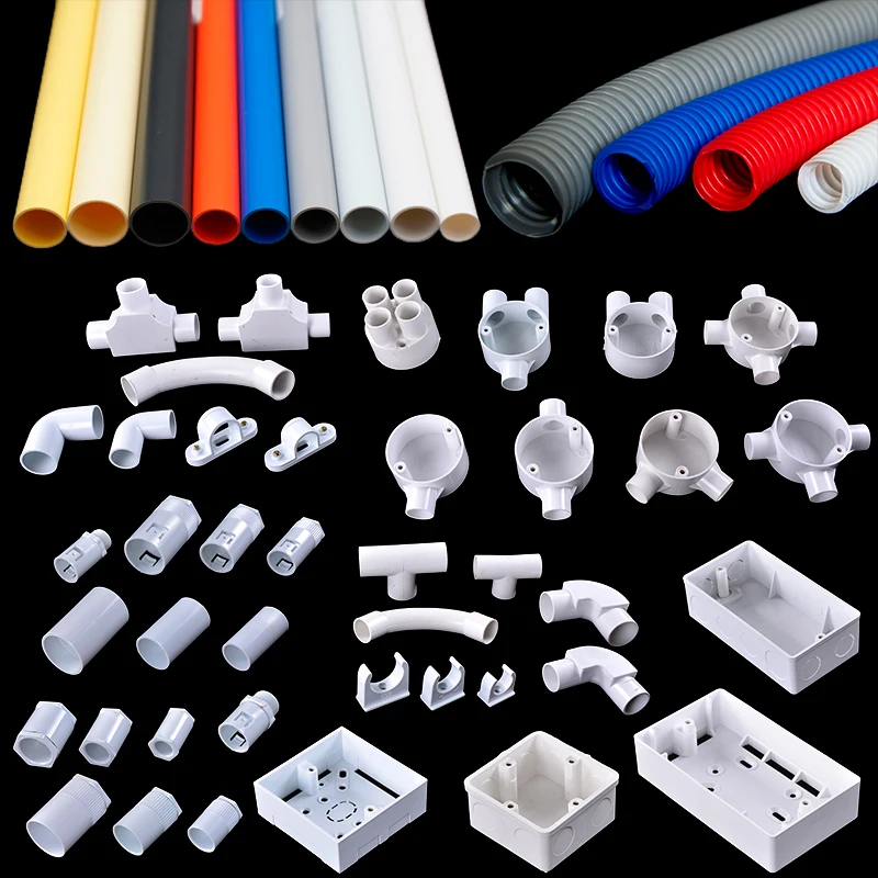 Factory Direct Supply Names Of Electrical Pvc Pipe And Conduit