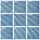 Name Necklaces Necklace Free Shipping Fashion Big Double Plated Name Personalized Necklaces With Name