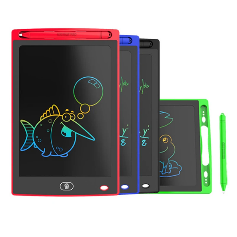 Soli Wholesale Kids Drawing Board LCD 8.5Inch Writing Tablet Fridge Electronic Memo Pad For Children