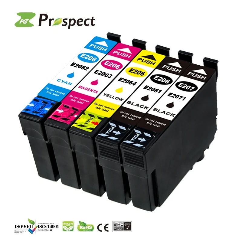 Combo Cartuchos de tinta Epson T207 Negro + T206 Colores - XP-2101 -