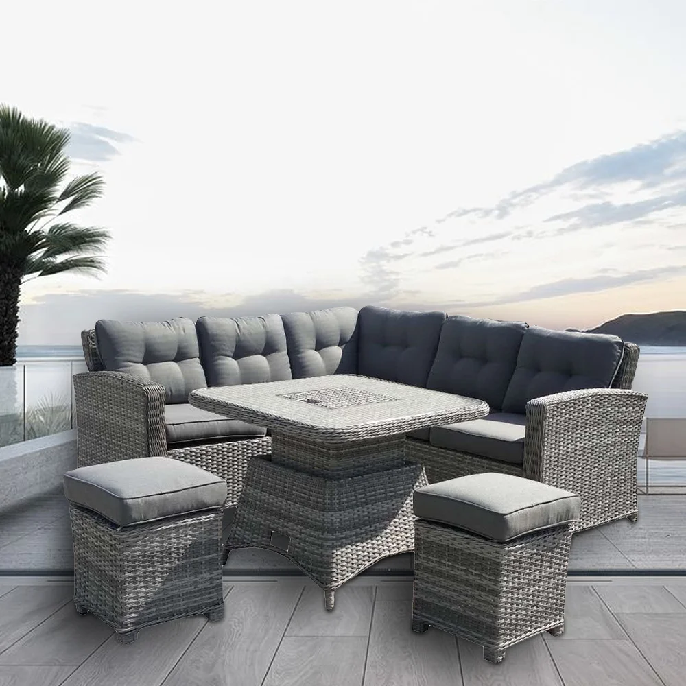 Rattan Garden Set Patio Furniture Asda 