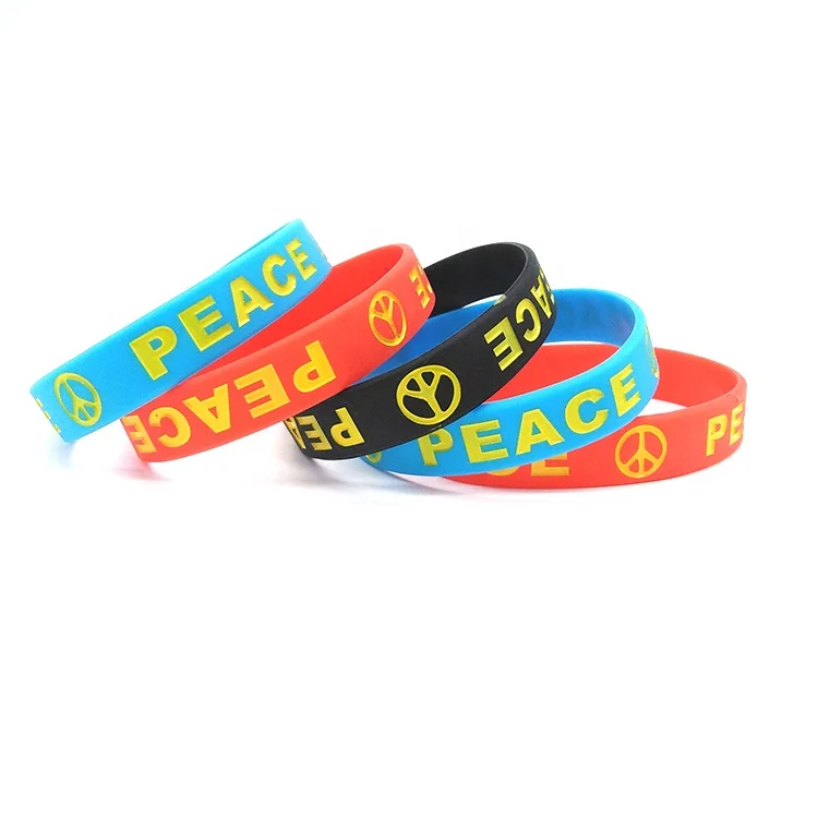 marketing rubber bracelets