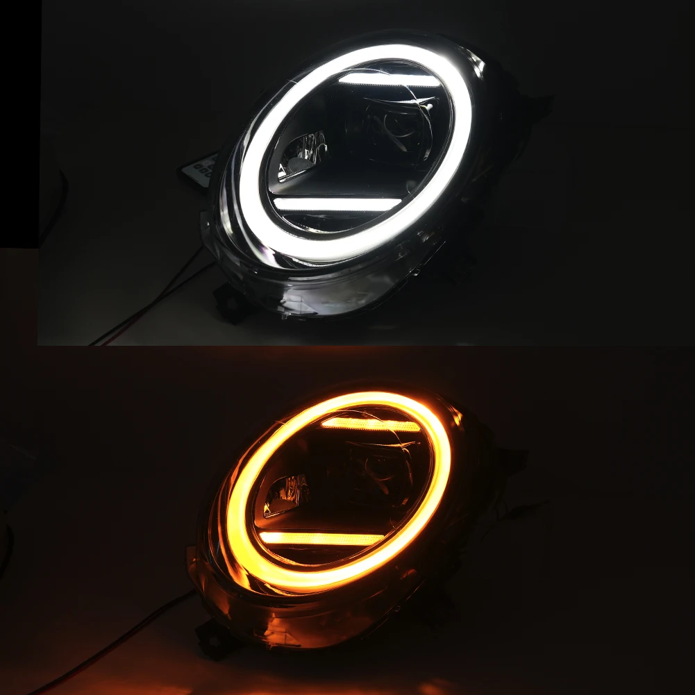 product plug and play new style led head light led for bmw mini cooper f55 f56 headlights 2013 2018 front light accessories991-6