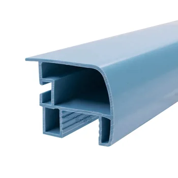free sample custom OEM Anti aging PVC Flat Bar Extrusion profiles plastic pipes ABS tubes for toy