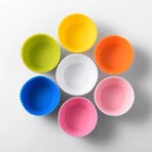 Fondant Free Sample Handmade Birthday Cupcake Baking Tools Silicone Fondant Mold Cake Decorating
