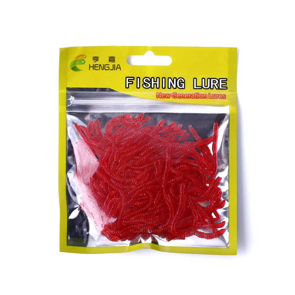 plastic bloodworms