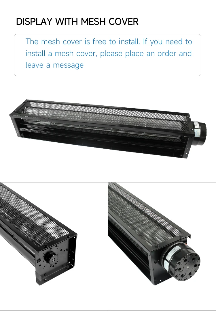 Cross Flow Fan, PRSK, 220V, 50Hz, 60mm - detail 4
