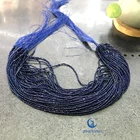 Beads Wholesale 3mm Rondelle Faceted Glass Beads Montana Hydro Beads