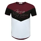 T Mens Printed T-Shirt 100% Cotton Designer Contrast Custom Printing Logo T Shirts