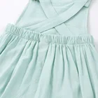 Baby Newborn Plain Cotton Linen Overalls Summer Clothes Jumpsuit Toddler Boys Muslin Loose Baby Suspender Romper Overalls