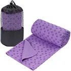 Towel Packed Hot Sale High Quality Non-slip Travel Towel With Mesh Bag Packed Yoga Blanket