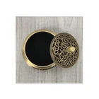 Burner Well Made Yellow Bronze Brass Incense Burner Incensory
