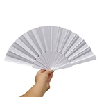 Plastic Fan Fans 2021 New Digital Printing Plastic Hand Fan For Customization Folding Hand Fans