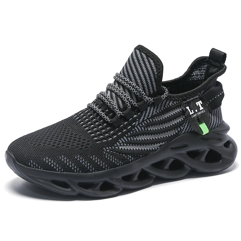 Hot Sale Flying Fabric Breathable Casual Twist Sole Shoes Running Trainers Athletic Shoes Sneaker for Man