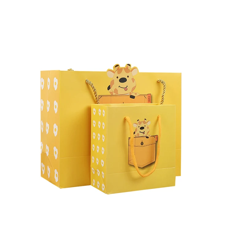 cartoon birthday gift bag small baby tote bag cute childrens