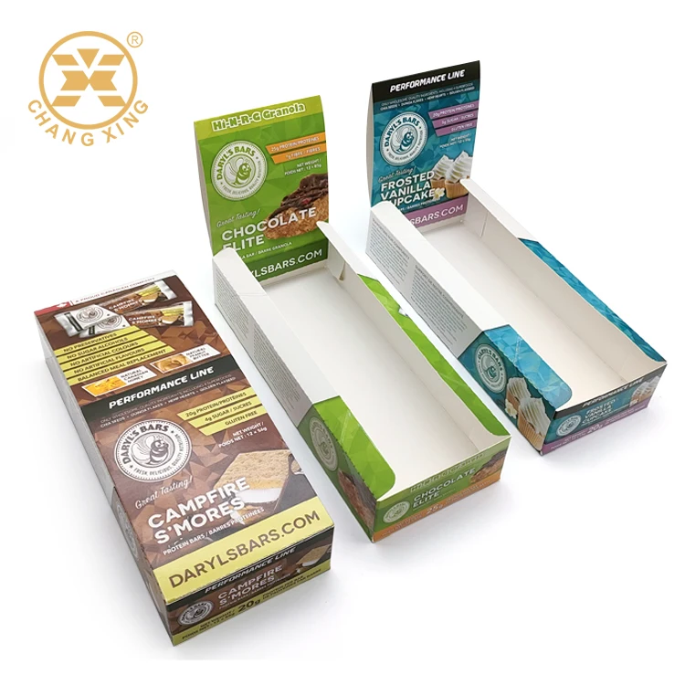 Custom Printed Cardboard Packaging Box with 10 Colors Printing and 300/350/400g White Cardpaper for Food Grade Display