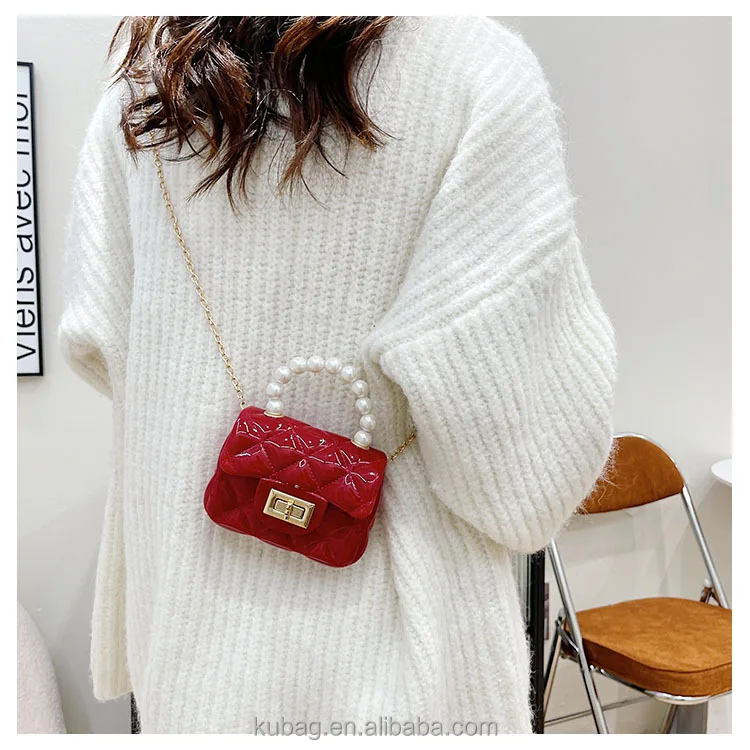 girls jelly mini candy handbag