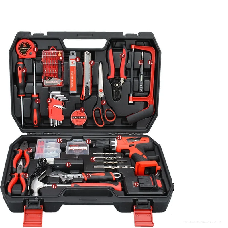 All In One 112pcs Professional Design Portable Household Repairing Tool