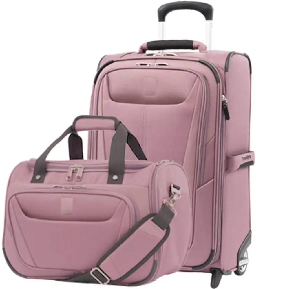 colorful soft luggage