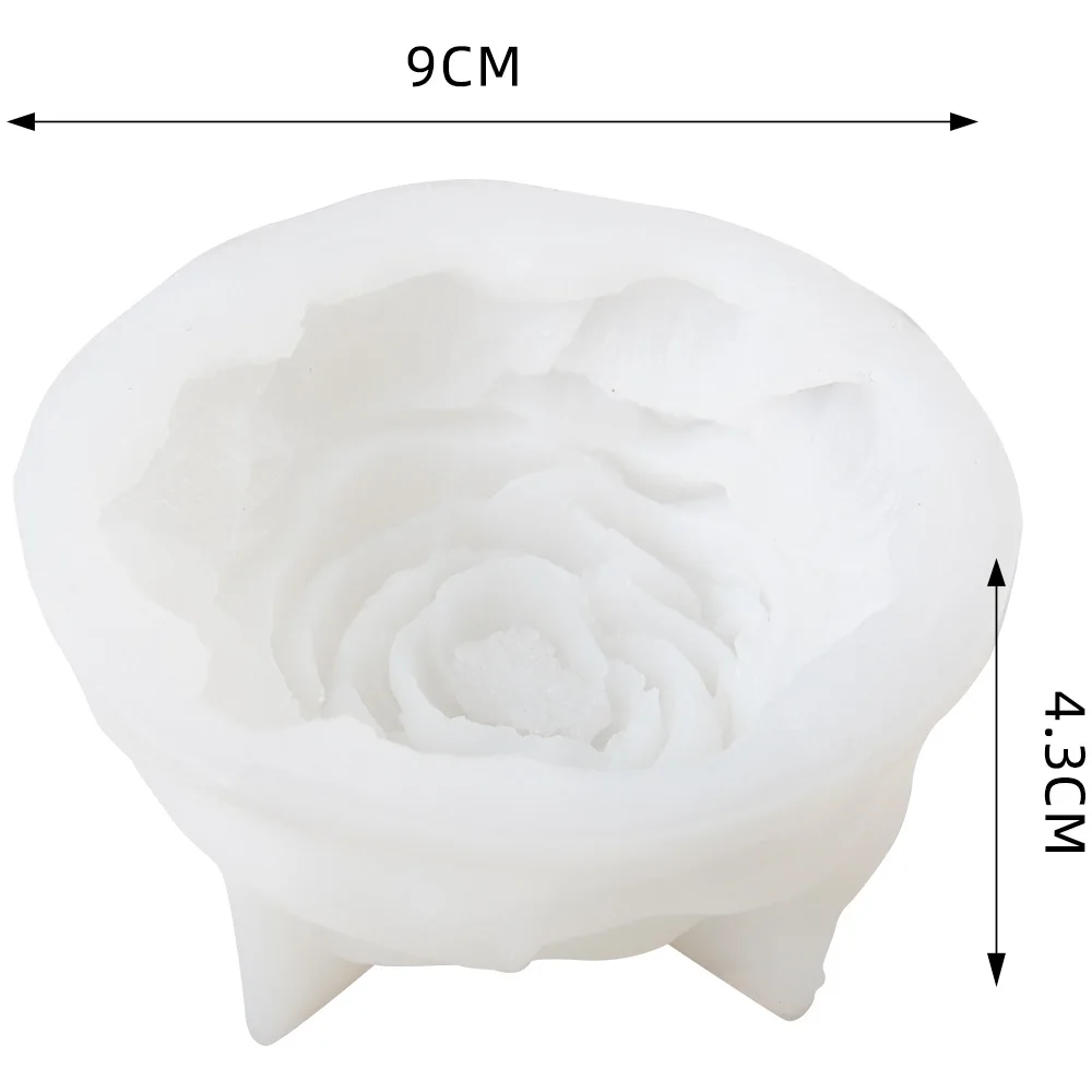 Flower 3d resin molds kitchen Silicone cake mold for DIY Cake decorating handmade soap candle mold