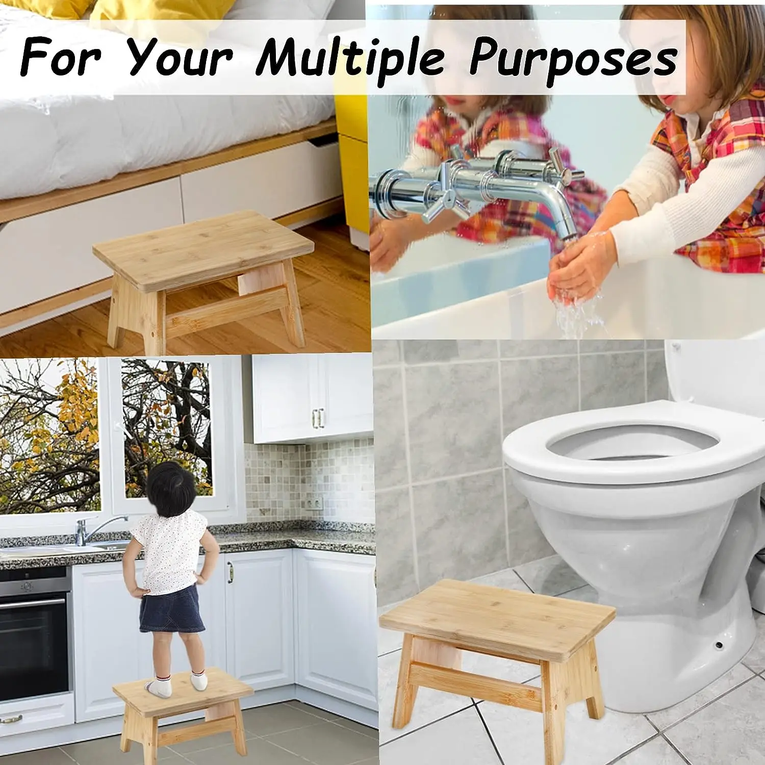 product modern design non slip one step potty training stool portable sturdy bamboo toilet seat for living room-4