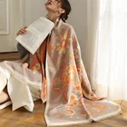 Shawl Winter Ladies Pashmina Shawl Wrap For Women Long Large Thick Style Scarf Horse Scarves 2021 New Fashion Blanket