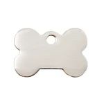Blank Tag Metal Blank Name Tags Custom Made Stainless Steel Stamping Blank Metal Key Tag With Engraving Logo