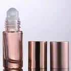 Products Roll On Bottle Zhejiang Hangzhou Newest Products Rose Gold 10ml Matte Color Roll On Bottle