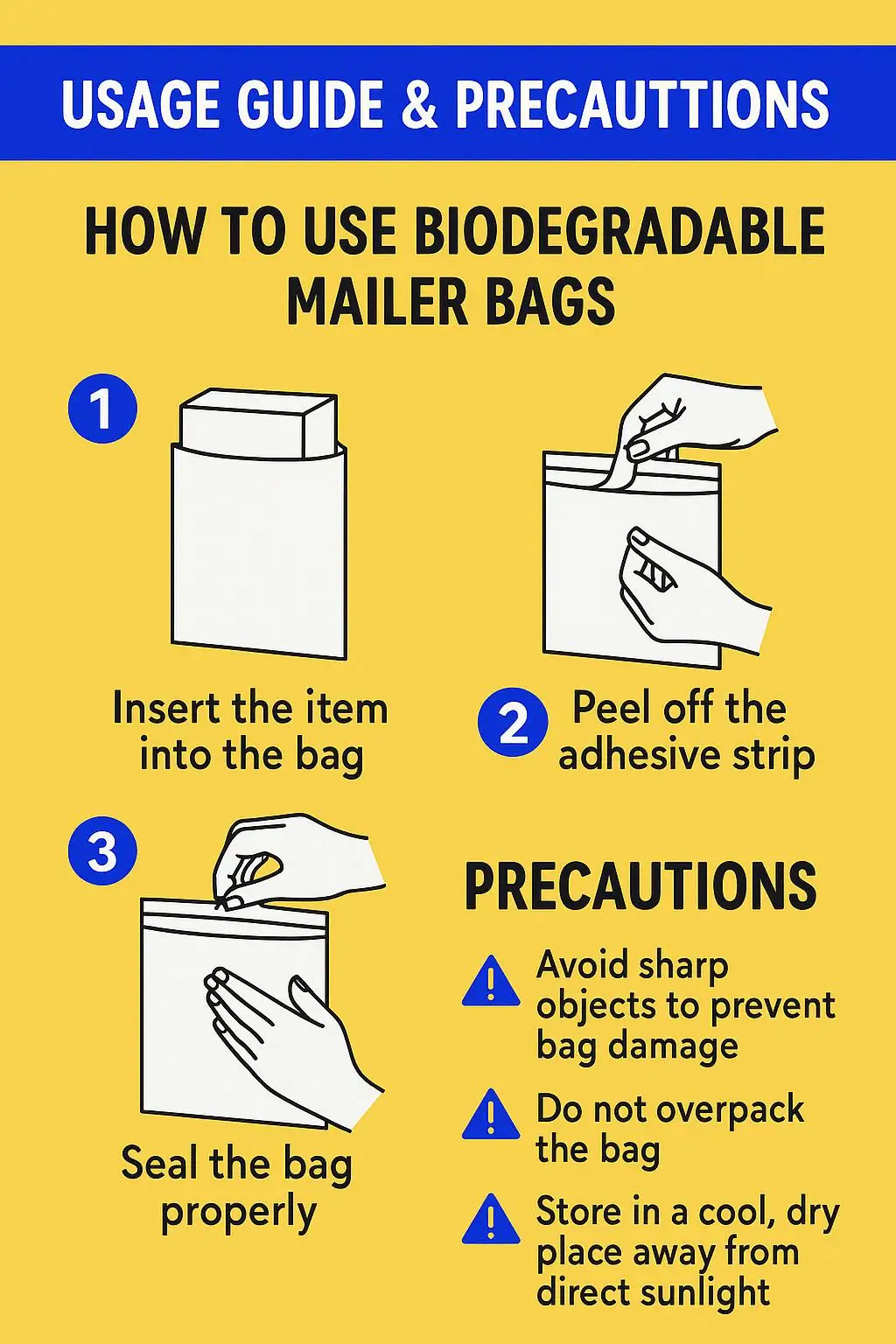Environmentally Friendly Compostable Biodegradable Mailing Bag Thickened Waterproof Express Logistics Bag - detail 8