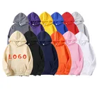 Women Plain Hoodies Custom Logo Print High Quality Blank Oversized Plain Pullover Unisex Women Men Hoodies