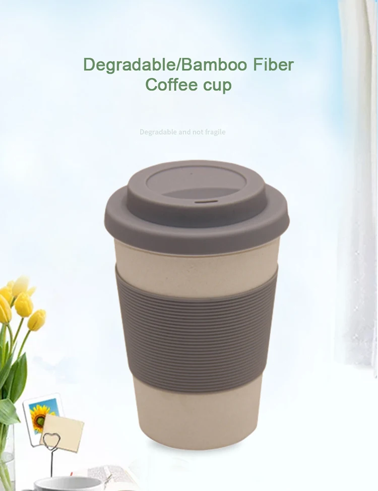 Factory High Quality New Design Eco-friendlyHome Accessories Portable Bamboo Fibre Coffee Mugs  Hot Sale Bamboo cup