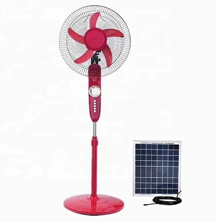 Pedestal Standing Stand Fan, Solar, 12v - detail 10