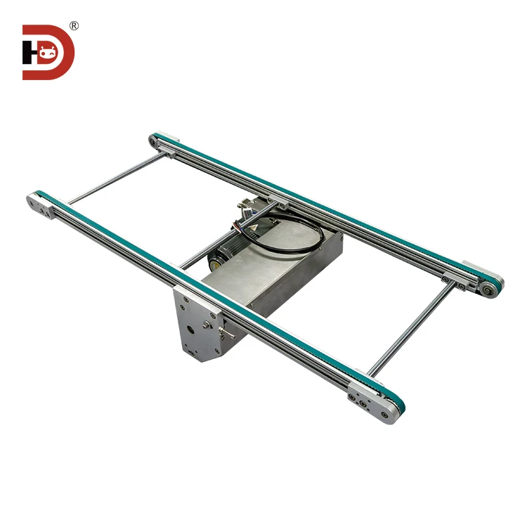 10mm Synchronous Belt Conveyor, Single, Double, Multiple Columns, Customizable Width, Adjustable Assembly Line Conveyor Belt details