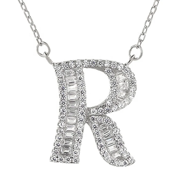 iced out r pendant