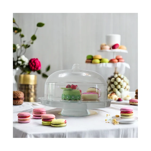 ZX Easy-to-Assemble Multi-Functional round Macaron display stand Best Display Tool for Party Food Party Display Racks