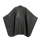 Cape New Arrive Fashion Waterproof PU Hairdressing Barber Hair Dye Cut Cape With New Design