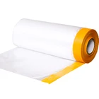 Film Self Adhesive Good Adhesion No Residue Furniture Paint Covering Orange Masking Film