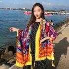 Scarf Wholesale Women's Linen Dark Blue Scarf Daily Matching Shawl Spring And Summer New Products