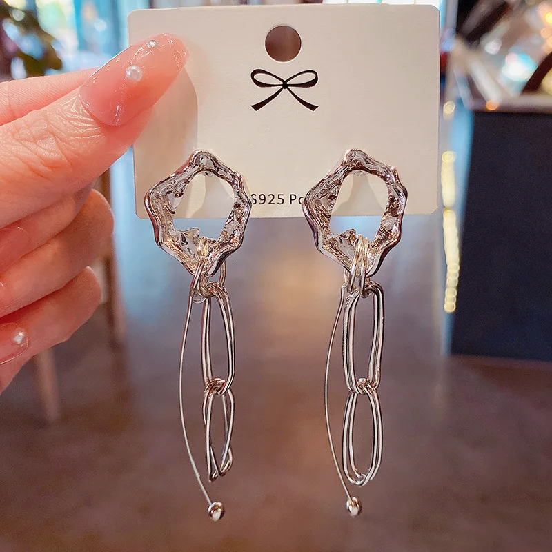 personality unique exaggerate earrings women cold wind fashion earring temperament earrings