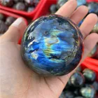 Labradorite Wholesale Natural Crystal Labradorite Quartz Polished Healing Balls