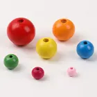 Wooden Beads Best Selling Decoration Wooden Beads Multicolor Wooden Beads